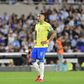 Raphinha foi titular no Argentina-Brasil e ficou desapontado com o resultado