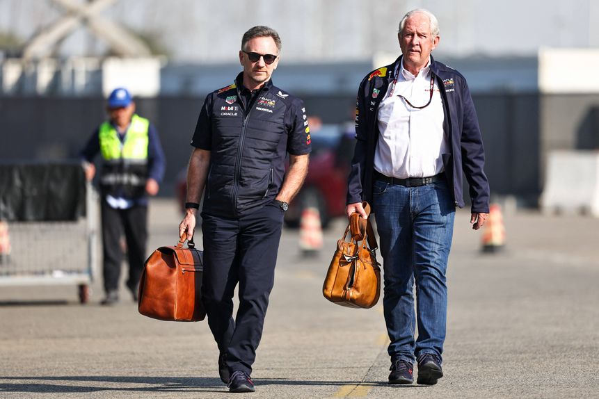 Christian Horner e Helmut Marko