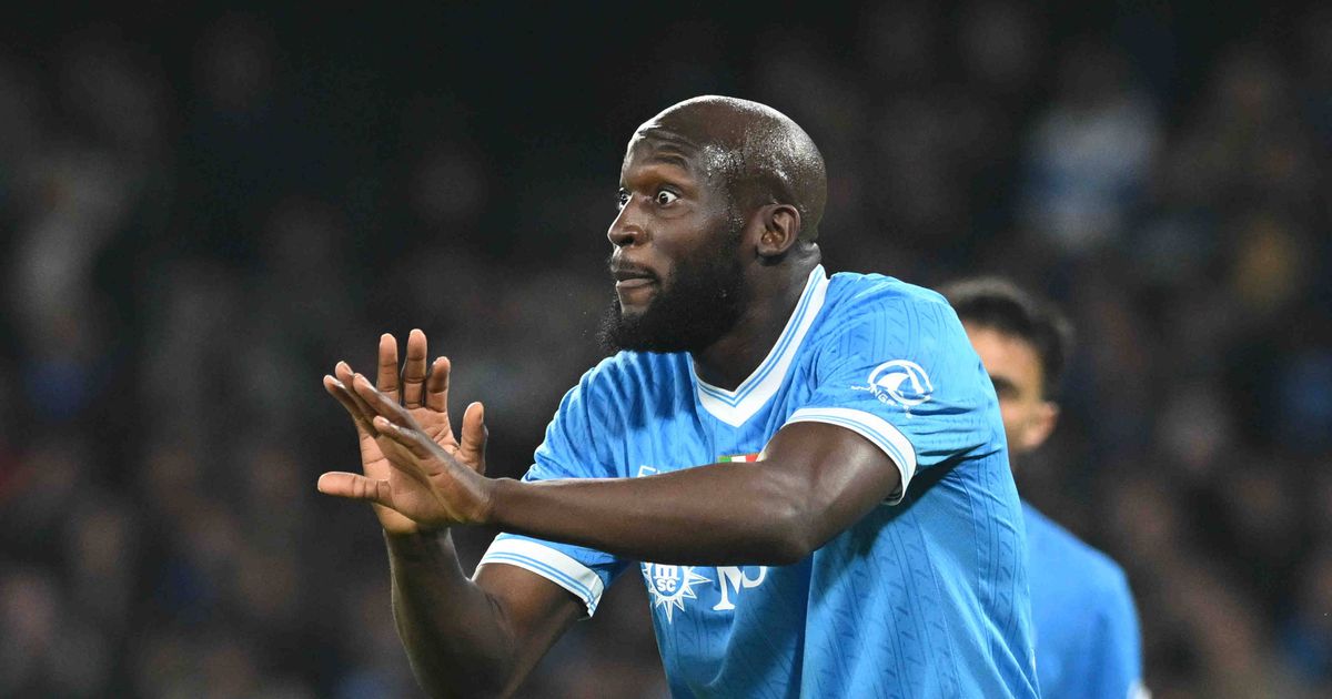 Tensão no Nápoles: Lukaku recusa-se a treinar e permanece na Bélgica