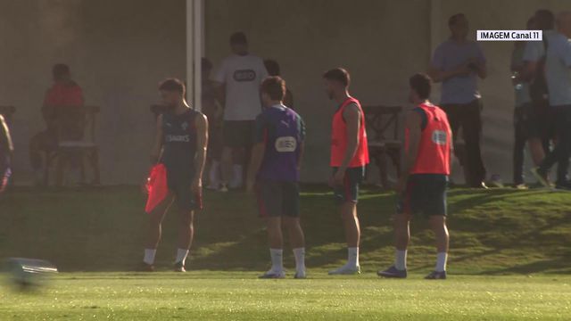 Boas notícias para Martínez: Seleção treinou na máxima força