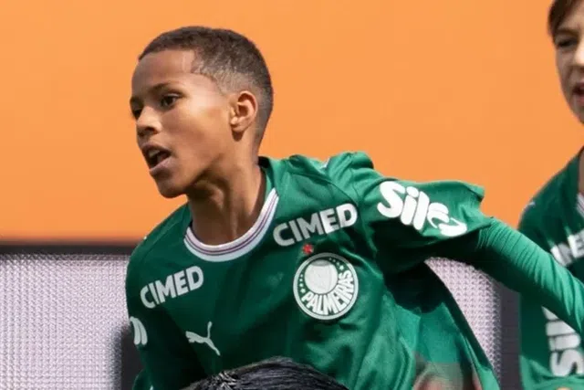Paulo Henrique Neto, de 12 anos, já se destaca no Palmeiras (Foto: La Liga Futures)