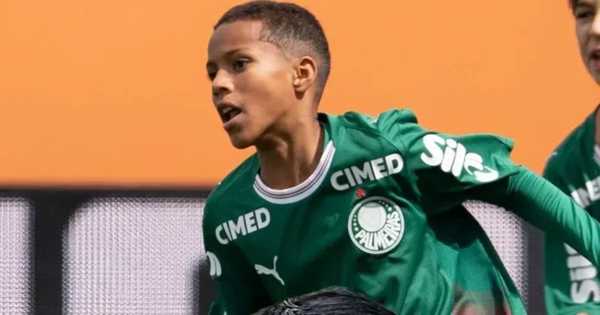 Tem 12 anos e já marca de bicicleta: o Palmeiras tem um ‘novo Endrick’