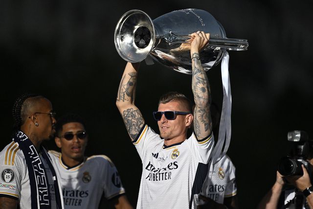 Kroos venceu cinco 'orelhudas' pelos 'merengues'