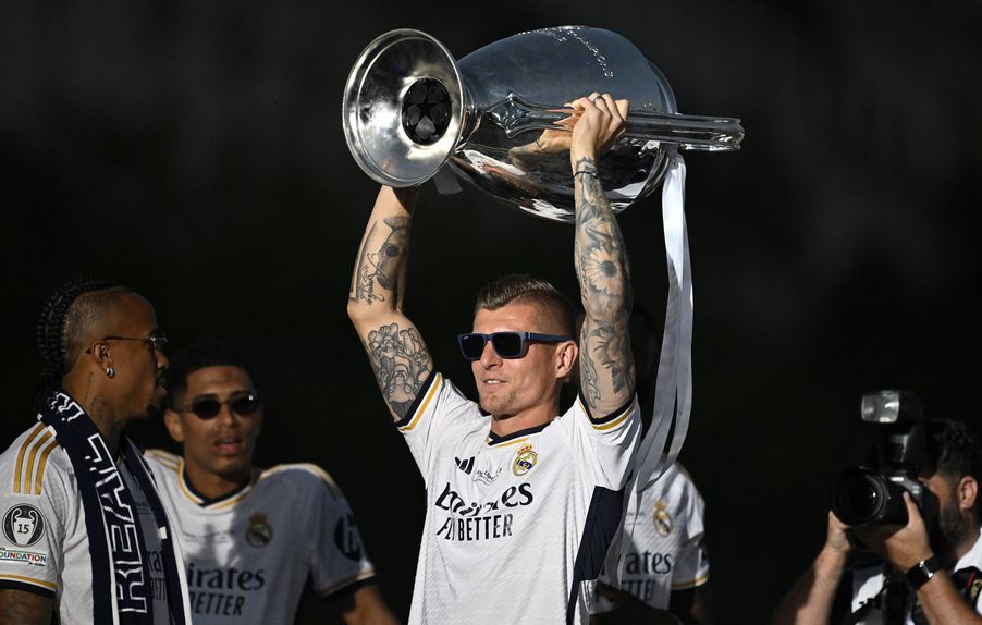 Kroos venceu cinco 'orelhudas' pelos 'merengues'