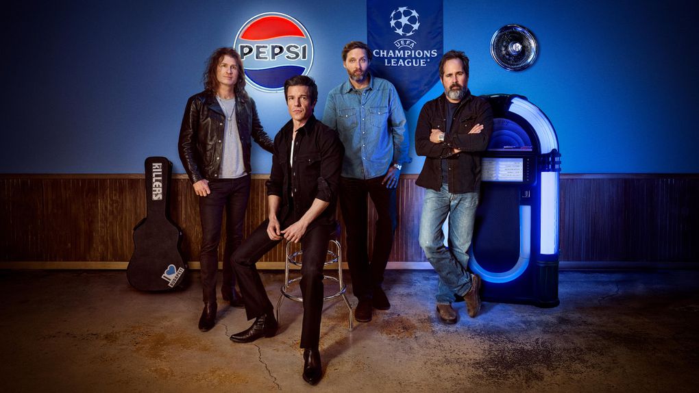 'The Killers' vão apresentar o espetáculo antes da partida em Budapeste - Foto: UEFA