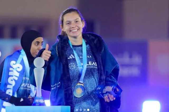 Andreia Faria campeã saudita pelo Al Nassr - Foto: DR