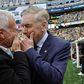 Ancelotti à conversa com Deschamps no Brasil-França