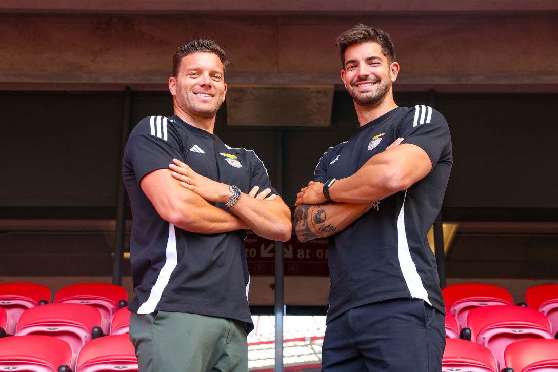 João Ribeiro e Messias Batista sagraram-se João Ribeiro e Messias Baptista são vice-campeões do Mundo de K2 500 metros em Milão2025. Foto SL Benfica