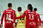 O Benfica caiu perante o Famalicão, até então último classificado, e sofreu a primeira derrota no campeonato de futsal. Foto: SL Benfica