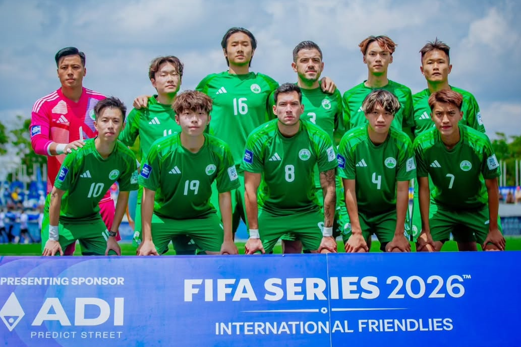 Seleção de Macau - Foto: bbkigalifm/Instagram