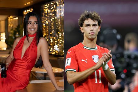 Marta Díaz (foto: Instagram) e João Félix (IMAGO)