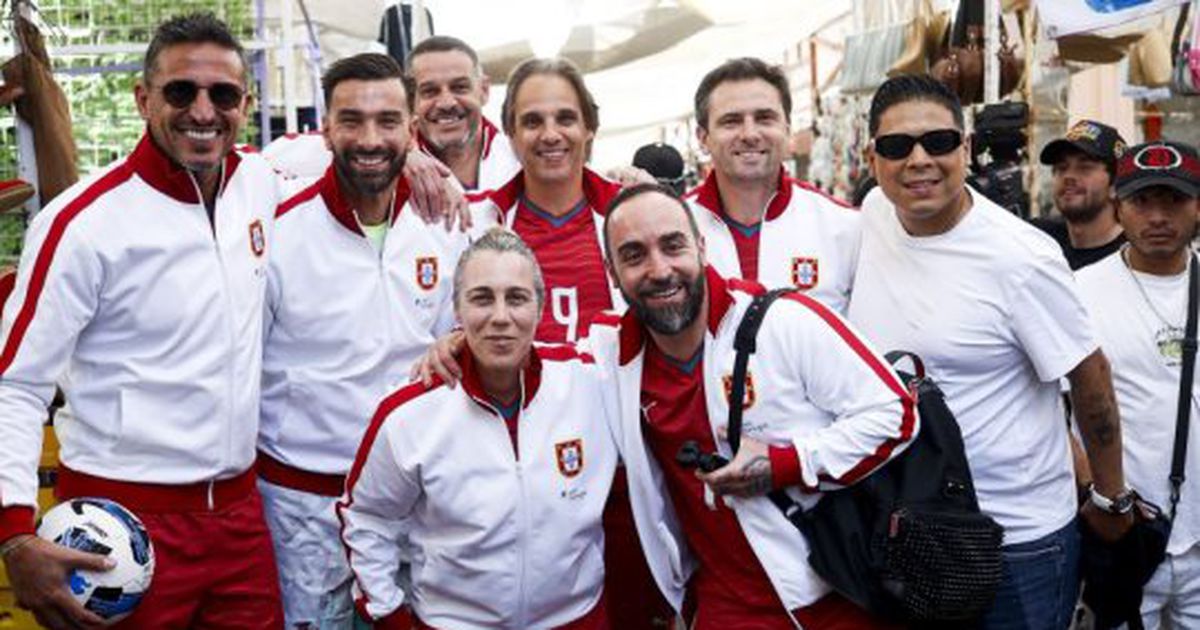 Portugal Legends arranca no México a pensar no Mundial 2026