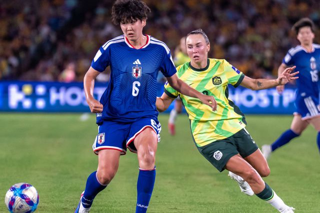 As 'Matildas', como são conhecidas as internacionais australianas, perderam com o Japão a final da Taça da Ásia. IMAGO