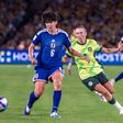 As 'Matildas', como são conhecidas as internacionais australianas, perderam com o Japão a final da Taça da Ásia. IMAGO