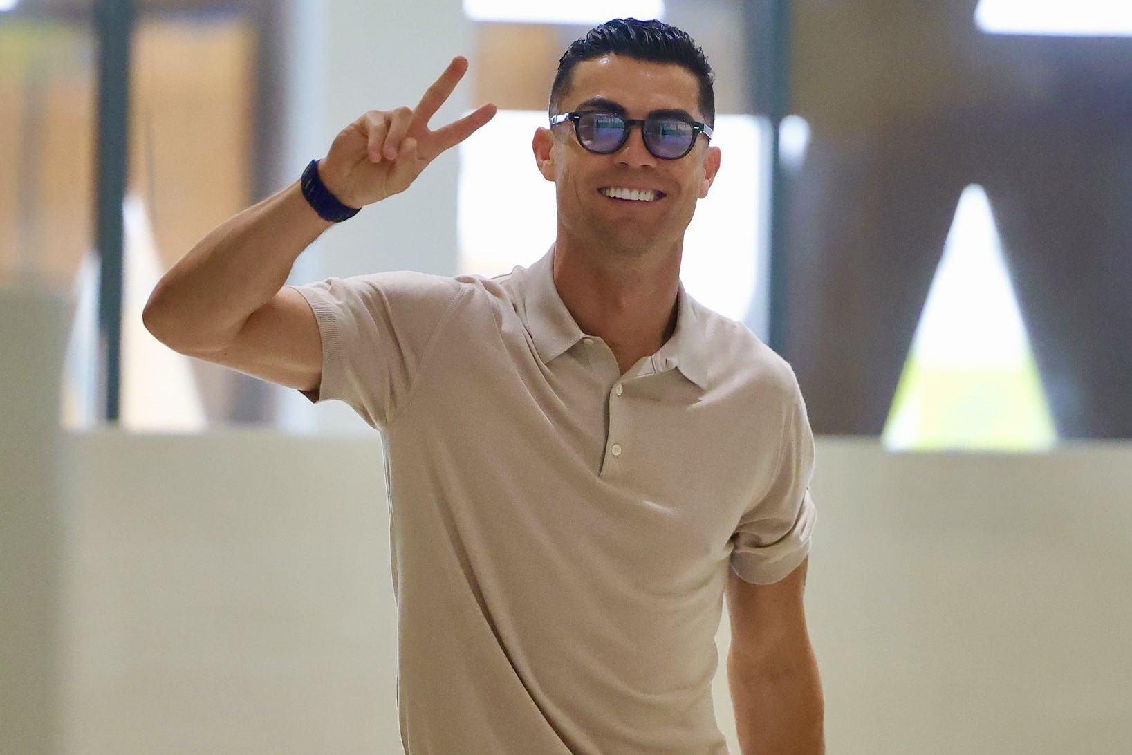 Cristiano Ronaldo partilhou imagem sorridente nas redes sociais