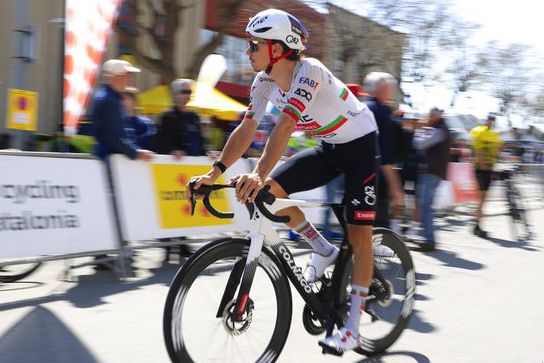 Ivo Oliveira ainda chegou ao final da 3.ª etapa da Volta à Catalunha, mas não alinhará esta quinta-feira. IMAGO
