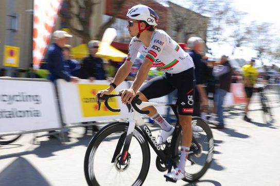 Ivo Oliveira ainda chegou ao final da 3.ª etapa da Volta à Catalunha, mas não alinhará esta quinta-feira. IMAGO