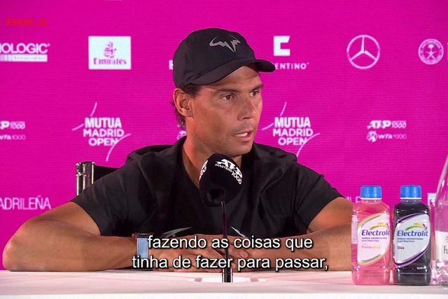 Nadal: «Não testei muito o meu corpo»