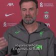 Klopp Sobre Slot: «Grande treinador, grande pessoa»