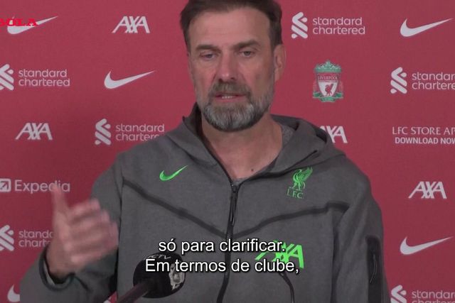 Klopp Sobre Slot: «Grande treinador, grande pessoa»