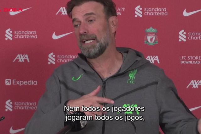Klopp explica má fase do Liverpool
