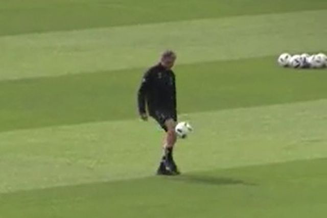 O treino do PSG em vésperas de poder sagrar-se campeão de França