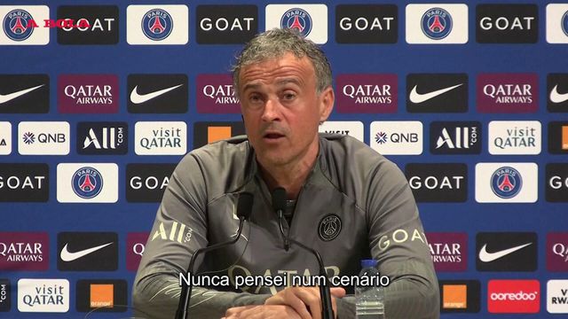 Luis Enrique fala sobre a evolução do PSG