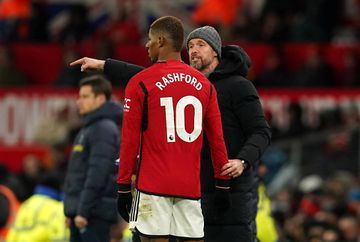 Ten Hag solidário com Rashford: «Lembrem-se do que fez na época passada»