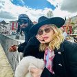 Madonna e o namorado, Akeem Morris, em Lisboa (instagram)