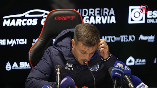 «Na primeira parte, fomos superados pelo nosso adversário»