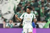 Galeno festeja golo marcado pelo al ahli na champions asiática