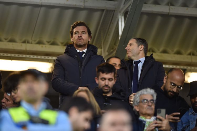 O presidente do FC Porto, André Villas-Boas, na tribuna do Estádio José Gomes. Foto: Miguel Nunes