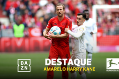 VÍDEO: o amarelo que tira Kane do possível jogo do título