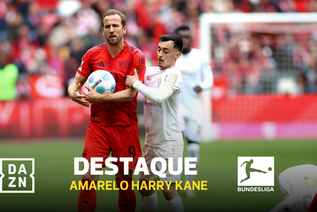 VÍDEO: o amarelo que tira Kane do possível jogo do título