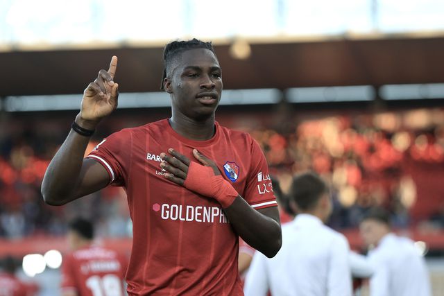 Mohamed Bamba, médio do Gil Vicente (Foto: MANUEL FERNANDO ARAÚJO/LUSA)