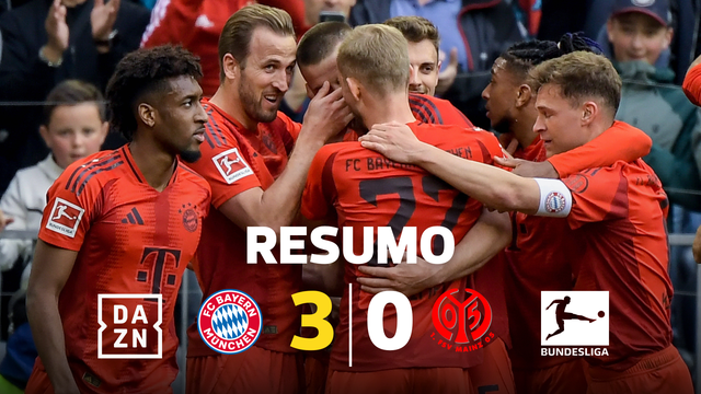 Bayern atropela Mainz e está a um ponto do título (resumo)