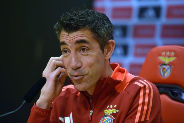 Bruno Lage, treinador do Benfica, em conferência de imprensa