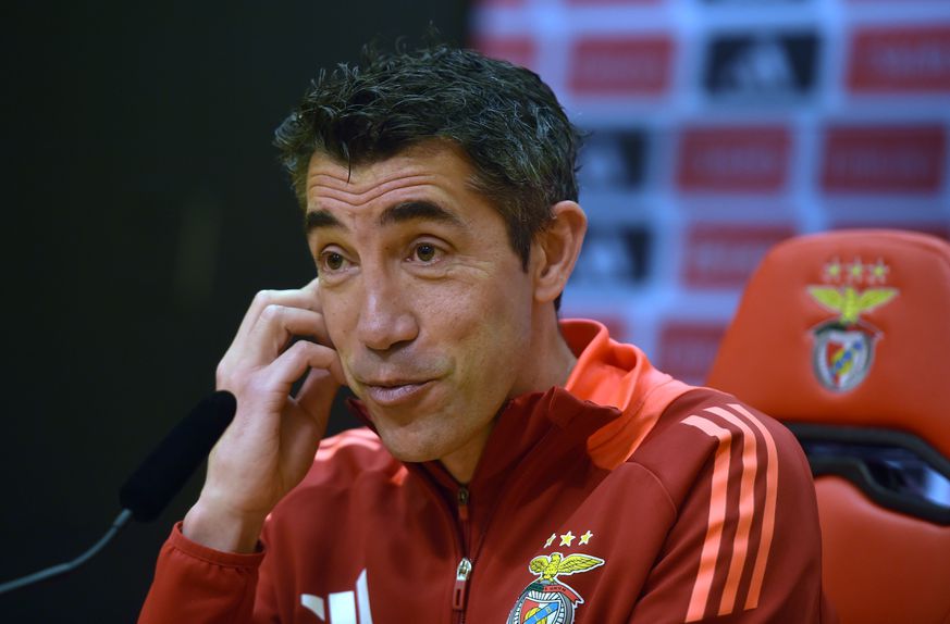 Bruno Lage, treinador do Benfica, em conferência de imprensa