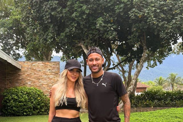 Joana Oliveira com Neymar