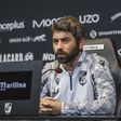 Luís Freire, treinador do Vitória de Guimarães, em conferência de imprensa