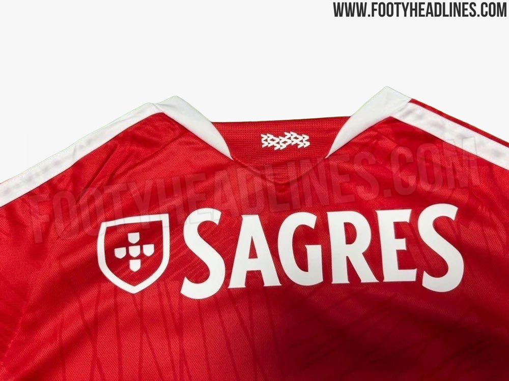 Equipamento principal do Benfica para 2026/27 (Footy Headlines)