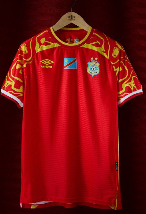 RD Congo (Grupo K), terceira camisola. Umbro