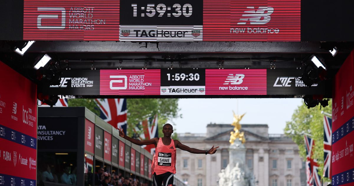 Histórico: Maratona concluída em menos de duas horas