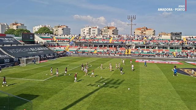 Estrela entra para o aquecimento