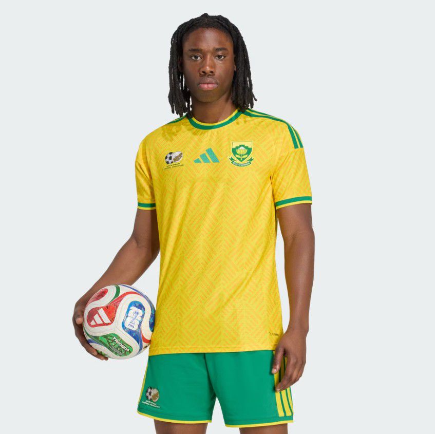 África do Sul (Grupo A), equipamento principal. Adidas