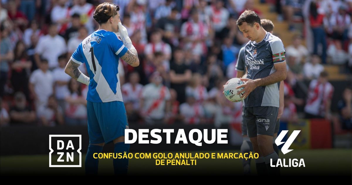 De 2-2 para 1-3: VAR anula golo e assinala penálti para o adversário