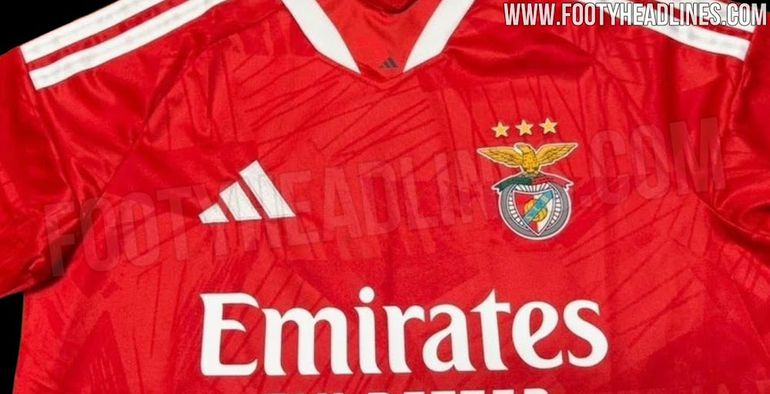 Equipamento principal do Benfica para 2026/27 (Footy Headlines)