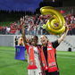 Diana Silva e Ana Borges trocaram o Sporting pelo Benfica no verão de 2025 - Foto: @ana_borges_09
