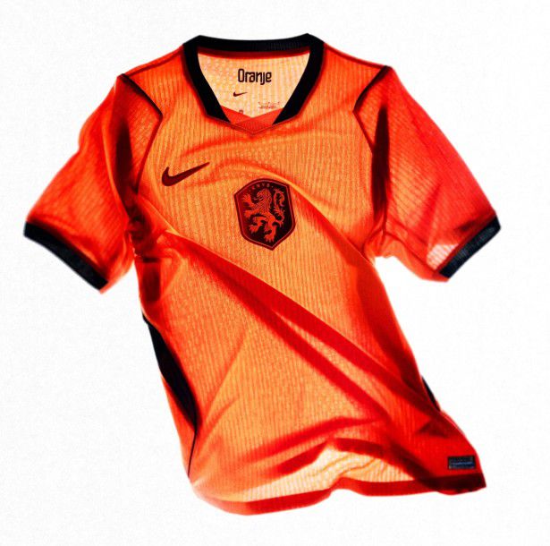 Países Baixos (Grupo F), camisola principal. Nike