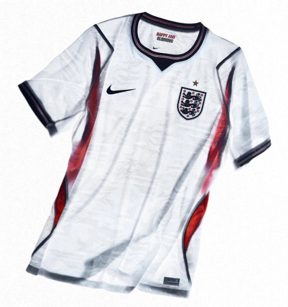 Inglaterra (Grupo L), camisola principal. Nike